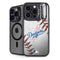 MLB Los Angeles Dodgers Game Ball iPhone 14 Pro Kickstand Case